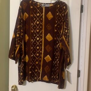 Nubian Queen Tunic Top
